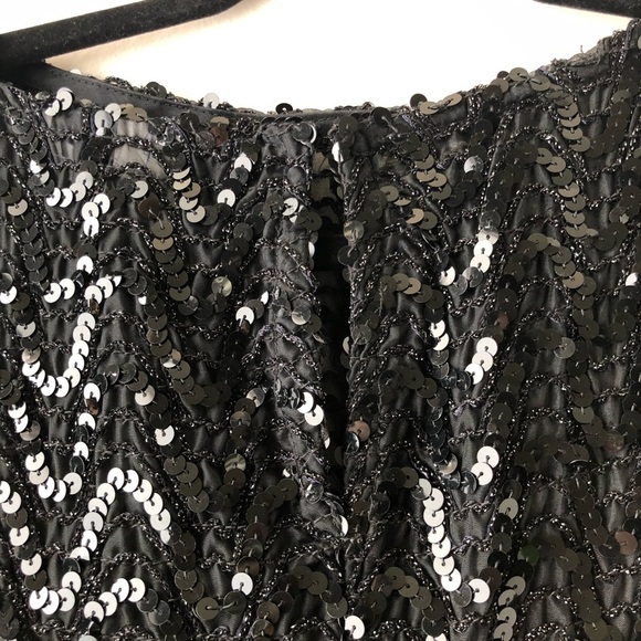 Vintage Miss H Sequin Batwing Disco 🕺 70s/80s Top - Picture 7 of 8